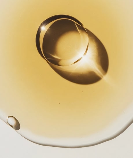  close-up of oil drop