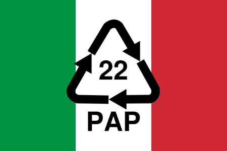Mandatory labeling for-packaging in Italy logo