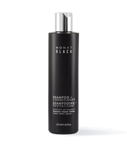 Monat black shampoo + conditioner