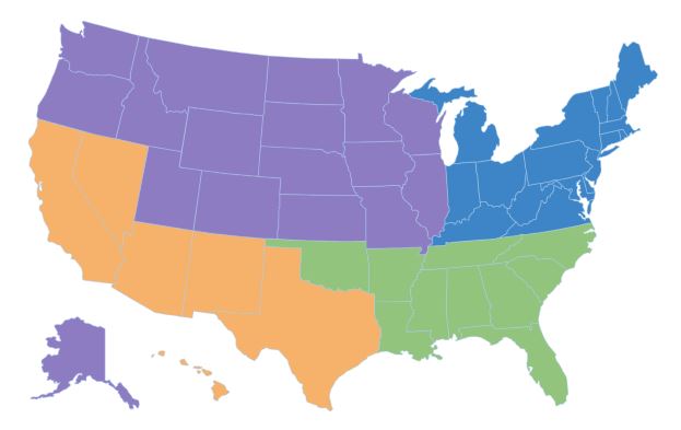 US region map 8.2015 – MONAT GLOBAL