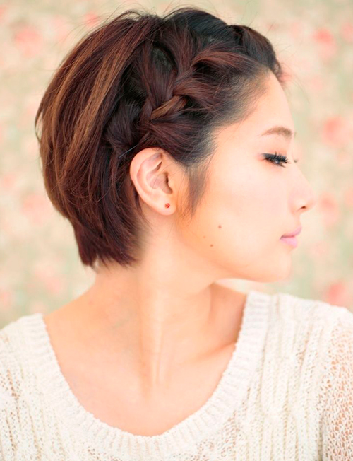 Cute-Braid-for-Short-Hair