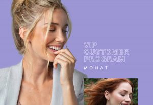Blond Women smiling