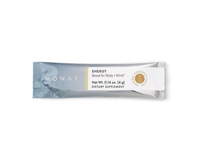 MONAT Energy™ Natural Pineapple stick pack