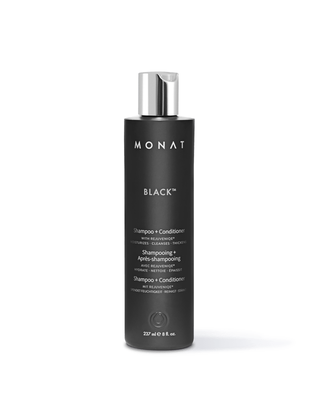 MONAT BLACK™ šampūnas + kondicionierius 