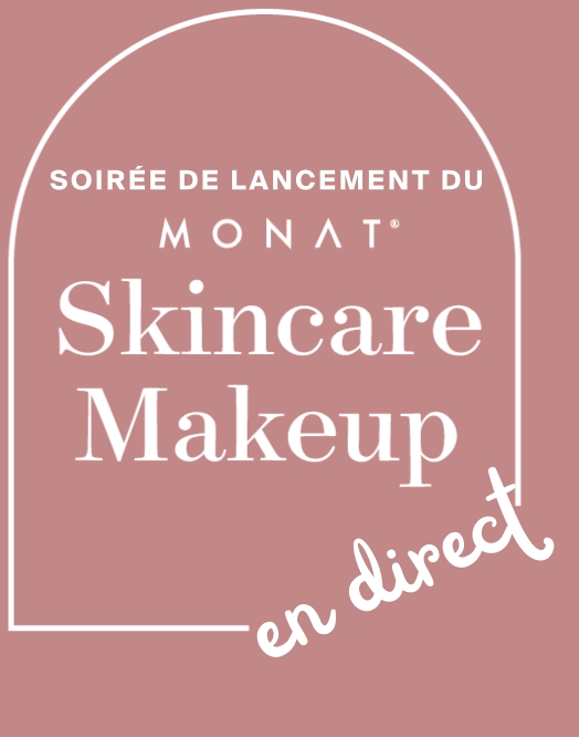 Logo MONAT Skincare MakeUp Party Launch