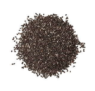 Heap of chia-seeds picture