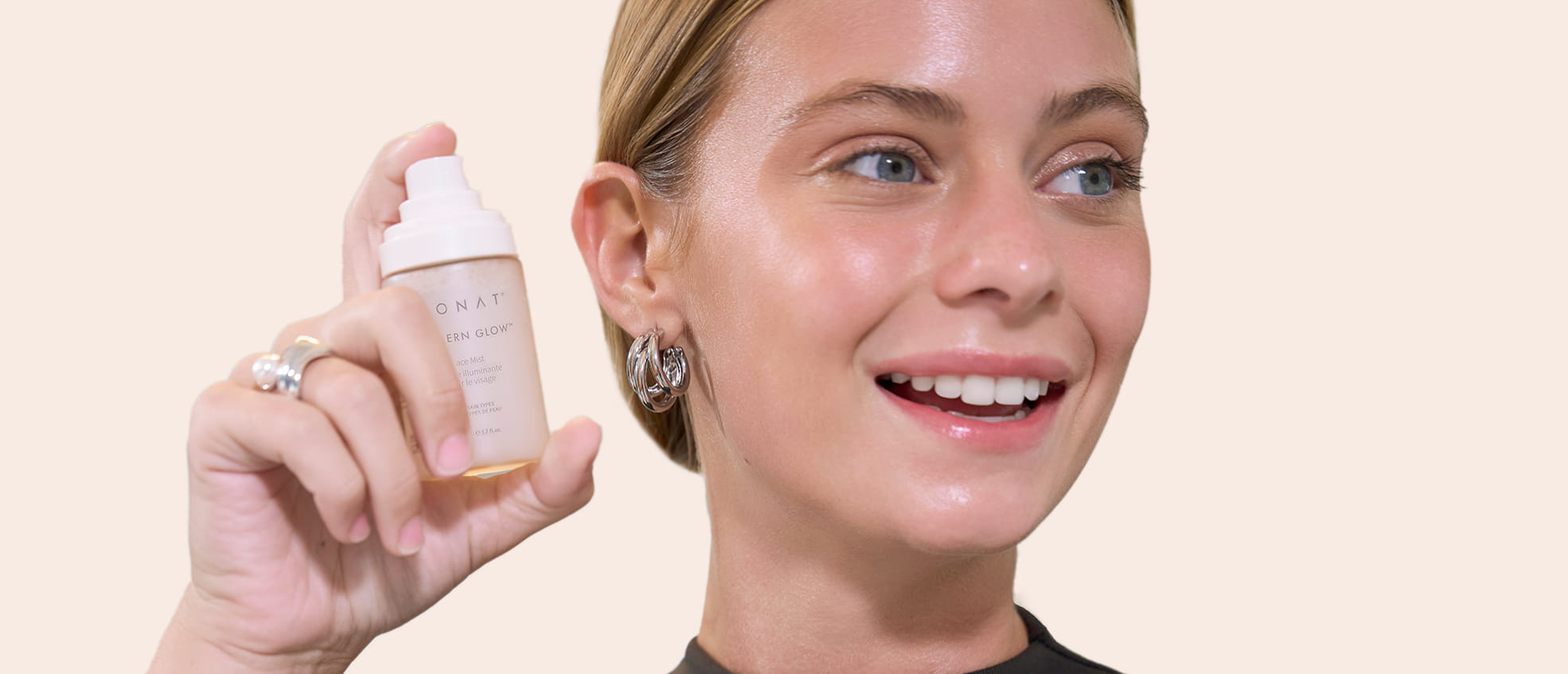 MONAT MODERN GLOW™ Face Mist, a lightweight hydrating and brightening facial mist